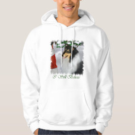 Moletom Presentes de Natal de Collie Rough Rough Tricolor