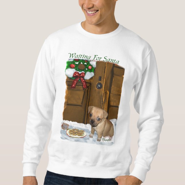 Moletom Presentes de Natal para Puggle (Frente)