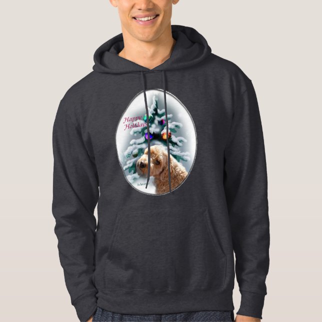 Moletom Presentes de Natal para Schnoodle (Frente)