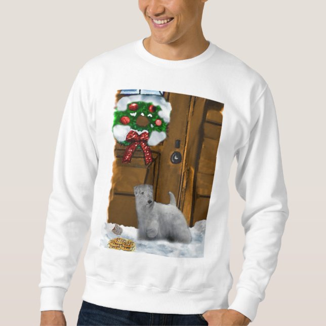 Moletom Presentes de Natal Sealyham Terrier (Frente)