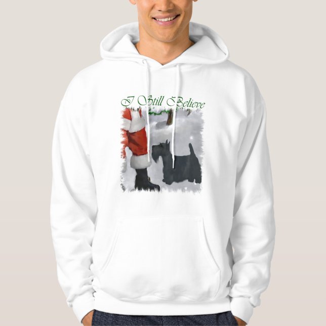 Moletom Presentes de Natal Terrier escoceses (Frente)