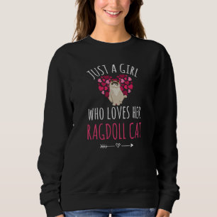Moletom Presentes De Ragdoll Para Mulheres  Ragdoll Cat Lo