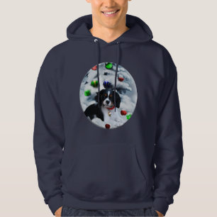 Moletom Presentes descuidados do Natal do Spaniel de rei