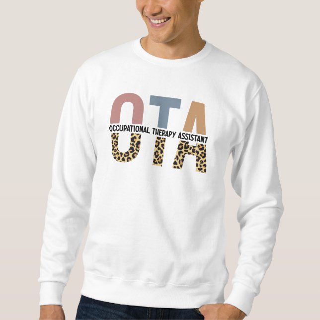 Moletom Presentes do Assistente de Terapêutica OTA (Frente)