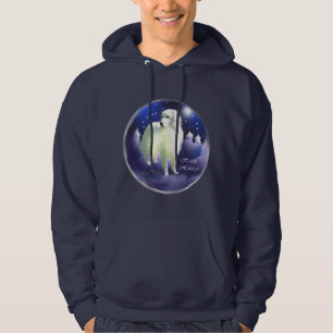 Moletom Presentes do Natal de grandes Pyrenees