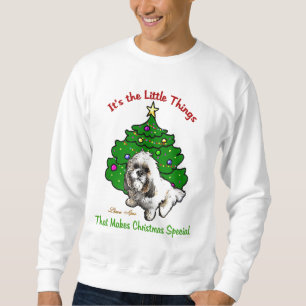 Moletom Presentes do Natal de Lhasa Apso