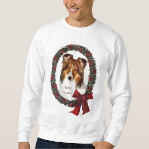 Moletom Presentes do Natal de Sheltie do Sheepdog de