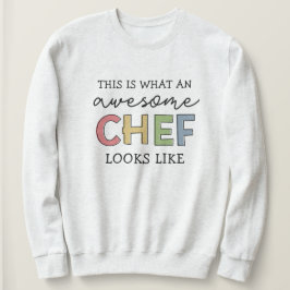 Moletom Presentes incríveis de chef | Melhor Chef Engraçad