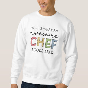 Moletom Presentes incríveis de chef Melhor Chef Engraçad