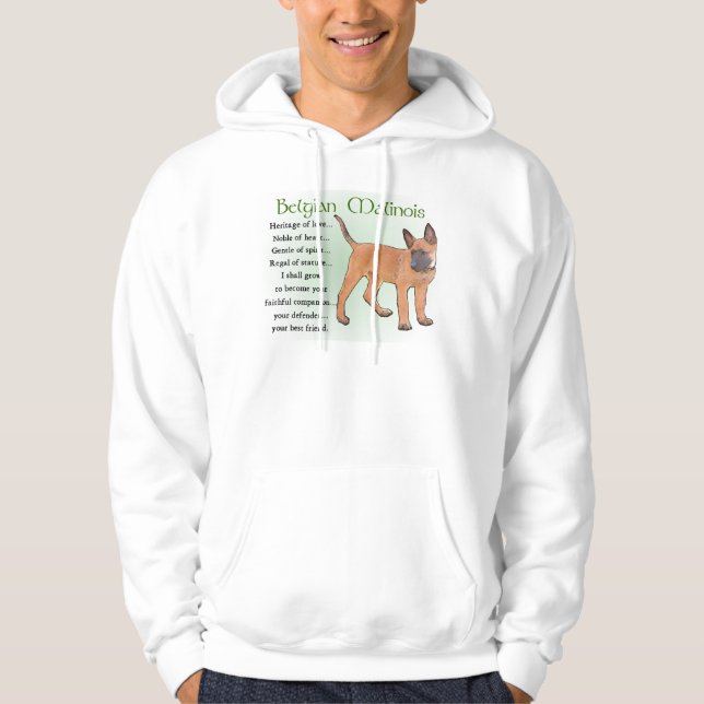 Moletom Presentes Malinois belgas (Frente)