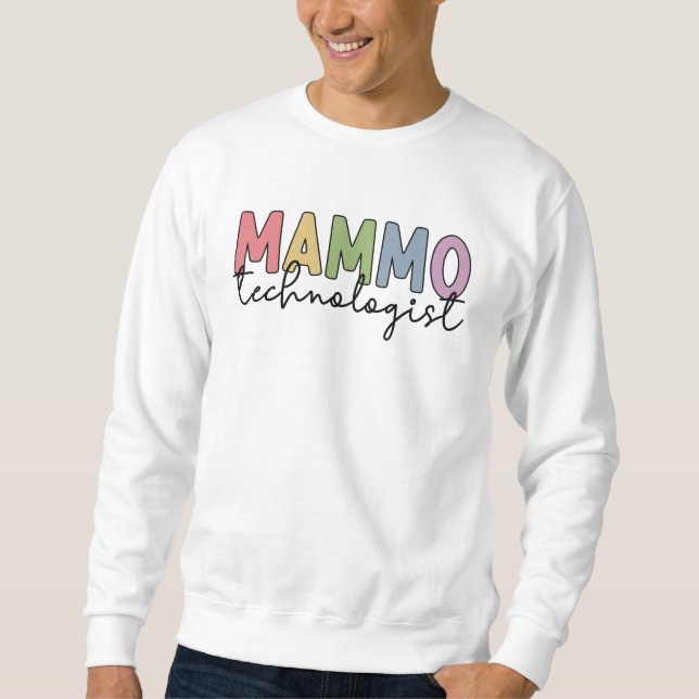 Moletom Presentes para Tecnólogo de Mamografia Técnico de  (Frente)