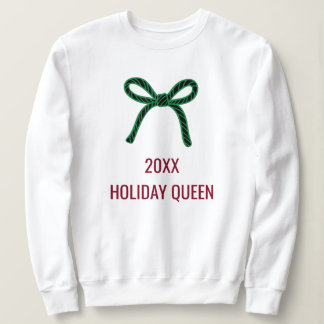Moletom Presentes Personalizados Arco Verde Burgundy Natal