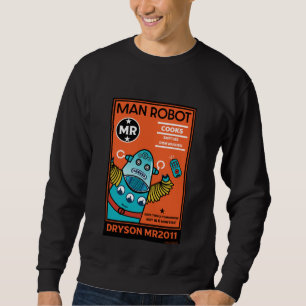 Moletom Presentes Robôs Para Aniversário Ou Casamento