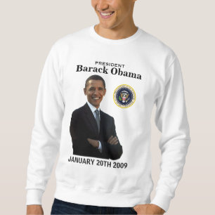 Moletom Presidente Obama Inauguração Camisola