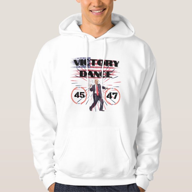 Moletom Presidente Trump Hoodie Victory Dance (Frente)