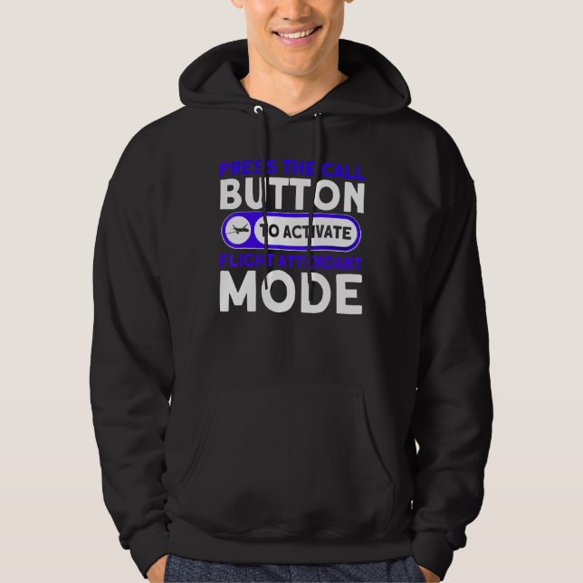 Moletom Pressione O Botão Chamar Para Ativar O Atendedor D (Frente)