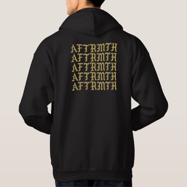 Moletom Preto do Hoodie de AFTRMTH (Verso)
