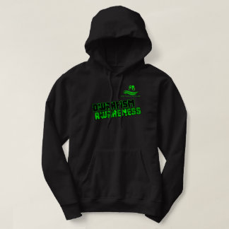 Moletom Preto e verde do Hoodie LPOTW da consciência de