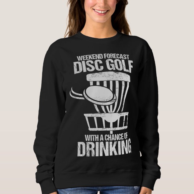 Moletom Previsão Do Fim De Semana Com Uma Possibilidade De (Frente)