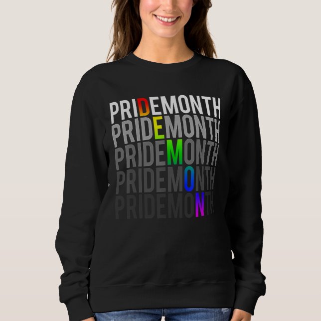 Moletom Pride Month Demon LGBT Gay Pride Month Transgender (Frente)