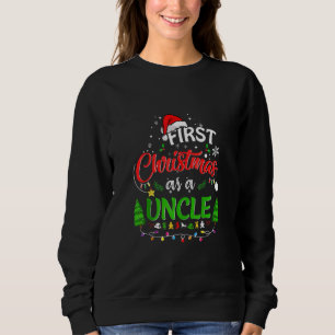 Moletom Primeiro Natal como Tio Novo Tio 1rua Natal
