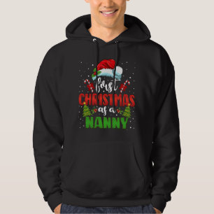 Moletom Primeiro Natal Como Uma Vovó Que Papai noel A Reve