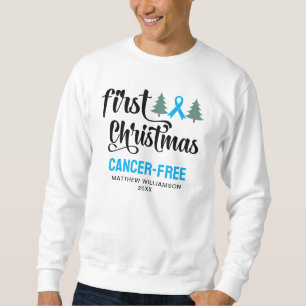 Moletom PRIMEIRO NATAL personalizado sem Cancer de próstat