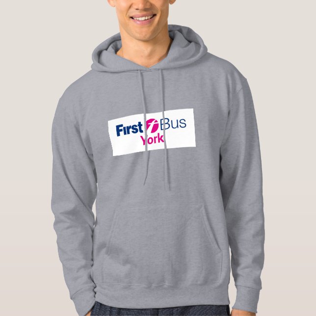 Moletom Primeiro ônibus Hoodie (Frente)