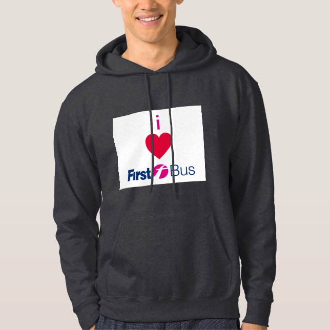 Moletom Primeiro ônibus Hoodie (Frente)