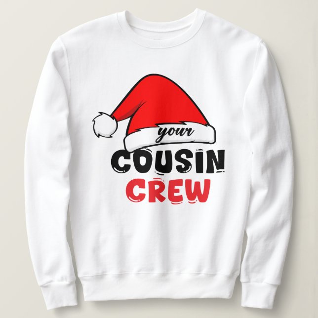 Moletom Primo Crew Natal (Frente do Design)