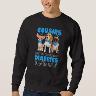 Moletom Primos não deixam os primos combaterem a diabetes