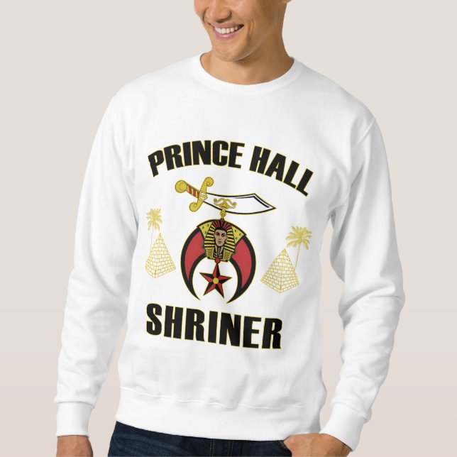 Moletom Prince Hall Shriner Noble of Mystic Shrine Mason P (Frente)