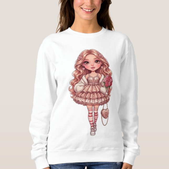 Moletom princesa de copas dall (Frente)
