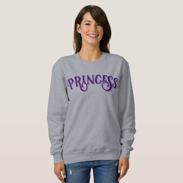 Moletom Princesa T-Shirt (Frente Completa)