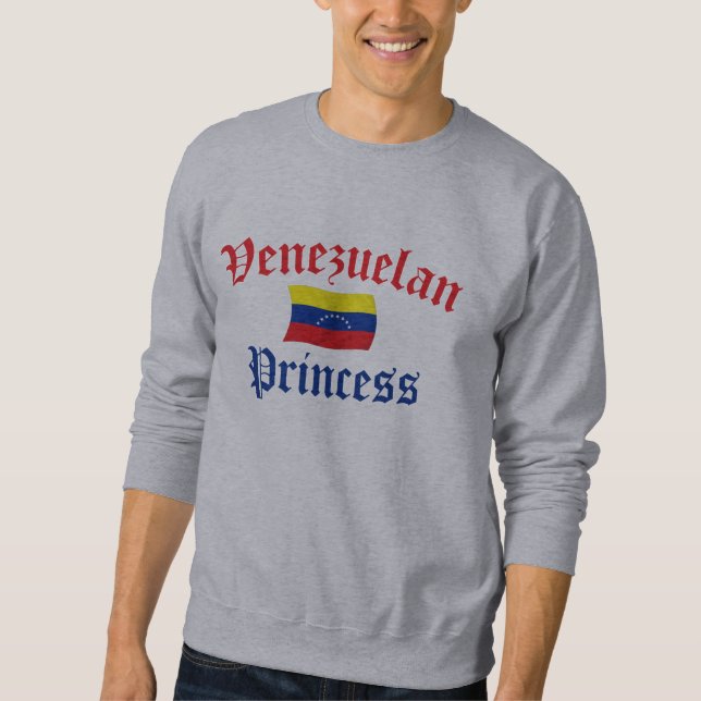 Moletom Princesa venezuelana (Frente)