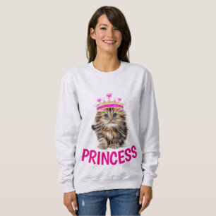 Moletom PRINCESS CAT KITTEN T-Shirts, Senhoras e Senhores