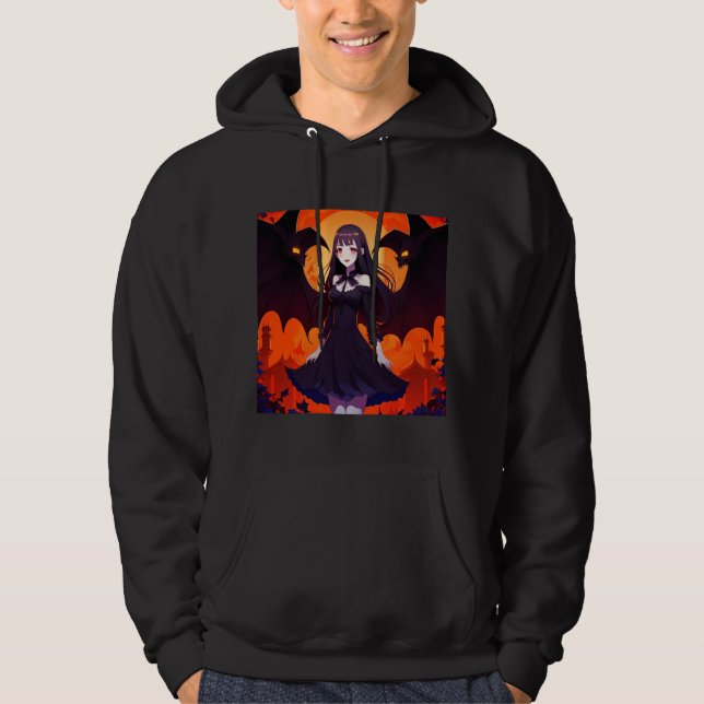 MOLETOM PRINCESS VAMPIRE OF BATS - GÓTICO (Frente)