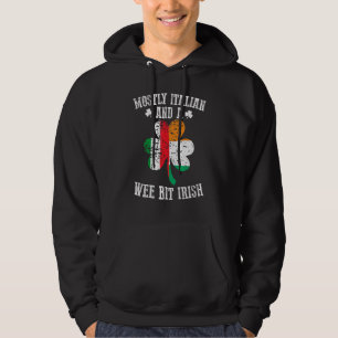 Moletom Principalmente Italiano Weit Bit Irlandês Itália S