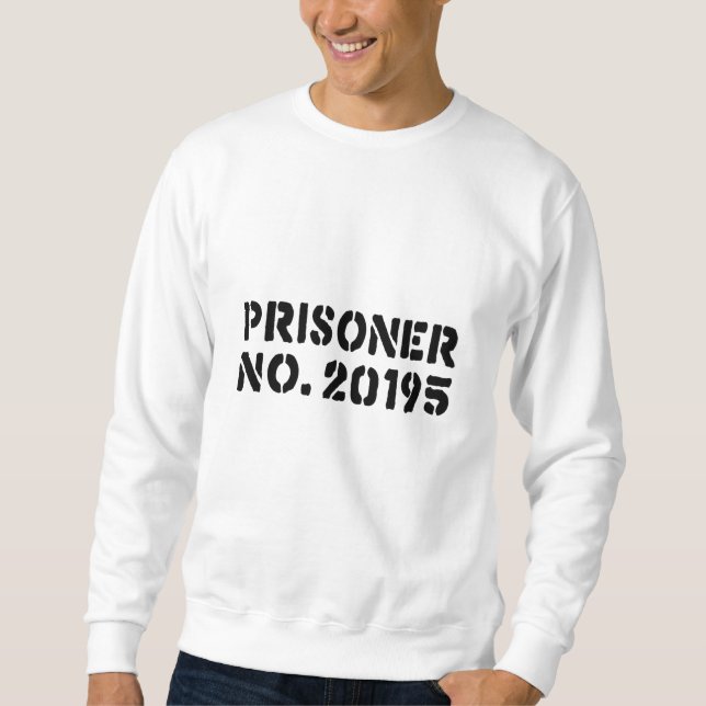 Moletom Prisioneiro Nº 20195 (Frente)