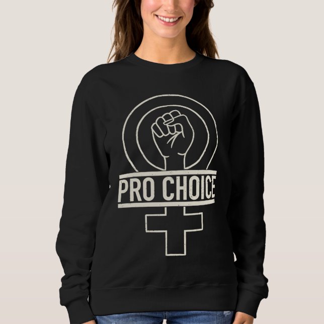 Moletom Pro Choice Protect Roe V Wade 1973 Reproductive Ri (Frente)