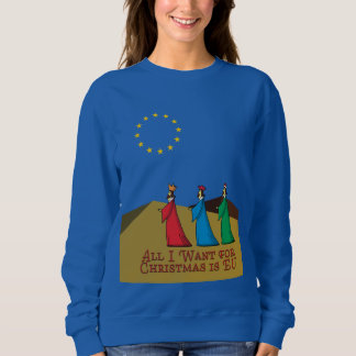 Moletom Pró-Resto Anti-Brexit Engraçado Jumper de Natal