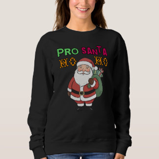 Moletom Pro Santa newest christmas Sweatshirts
