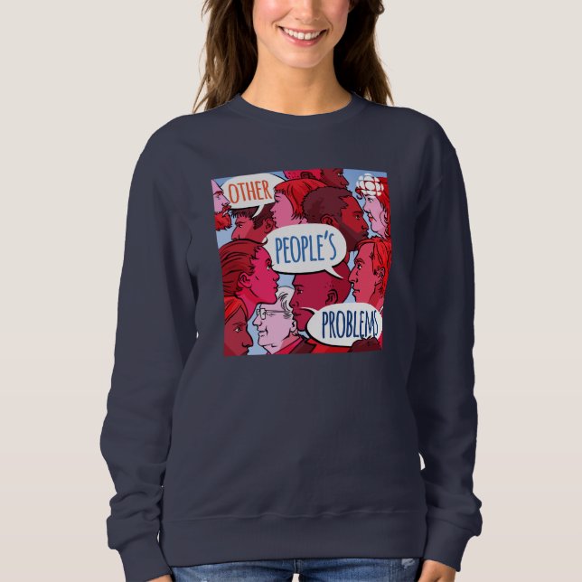 Moletom Problemas com outras Pessoas da CBC (Frente)