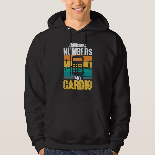 Moletom Processar Números é Meu Auditor de Cardio Contabil (Frente)
