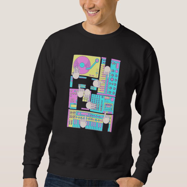 Moletom Produtor De Música Eletrônica Beatmaker Dj (Frente)