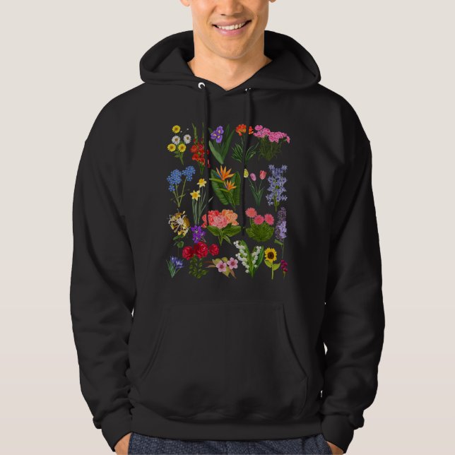 Moletom Produtores de flores silvícolas de Jardim Botânico (Frente)