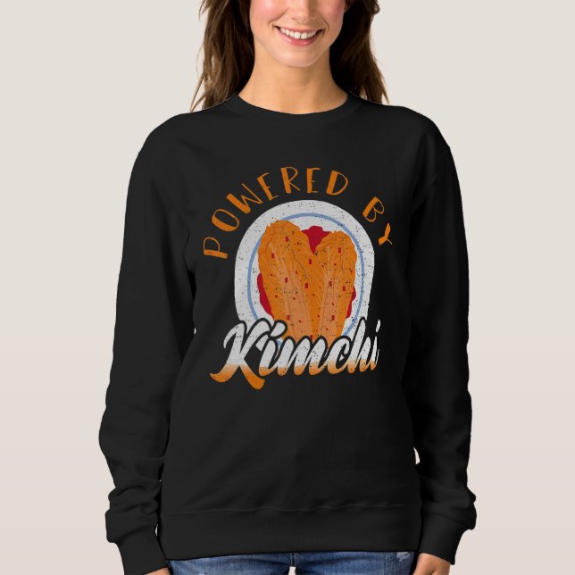 Moletom Produtos Hortícolas Alimentados Pela Kimchi Comida (Frente)