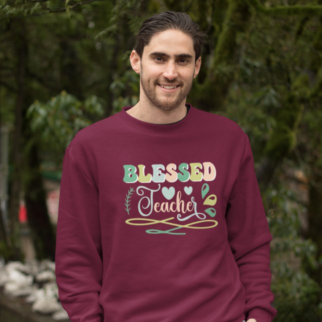 Moletom Professor abençoado de volta à Design escolar (Criador carregado)