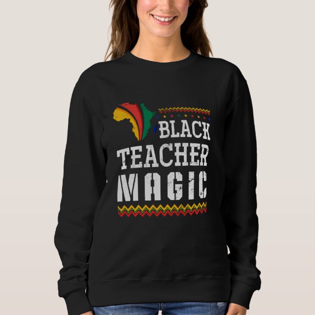 Moletom Professor Africano Americano Afro Bhm Black Histor (Frente)