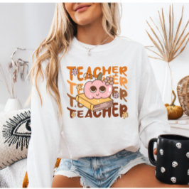 Moletom Professor de Abóbora Cozy Retro | Fall Class Outdo